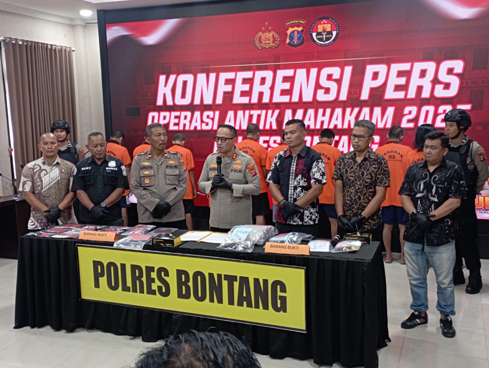 Empat Target Operasi Narkoba Ditangkap di Bontang