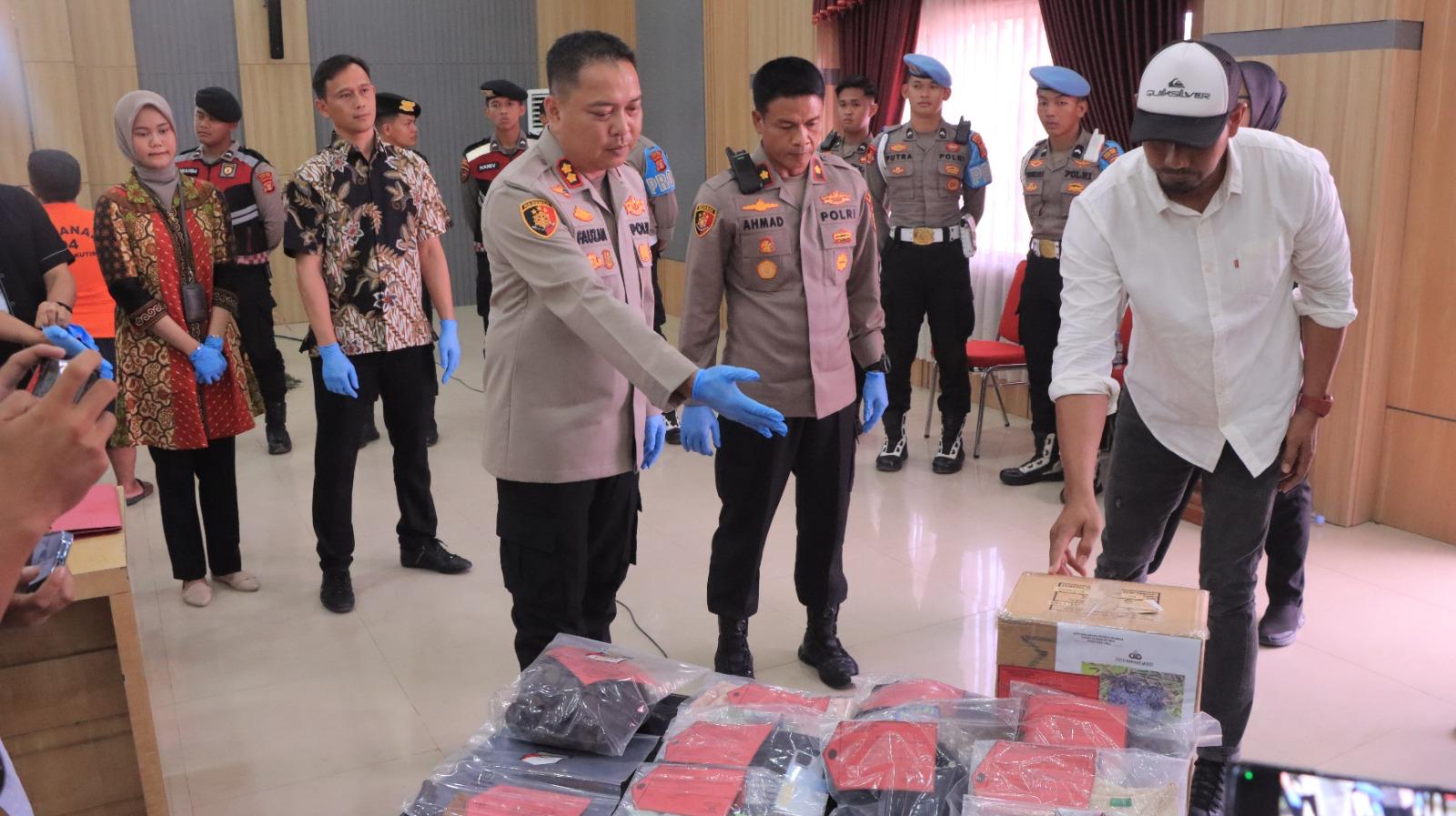 59 Kasus Pidana Terungkap di Kutim, Didominasi Curat dan Kasus Anak
