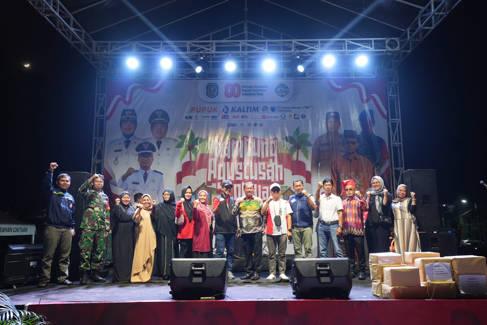 Kampung Agustusan Loktuan Rampung, 7 Lomba dan Ekspo UMKM Meriahkan Perayaan HUT RI ke-80