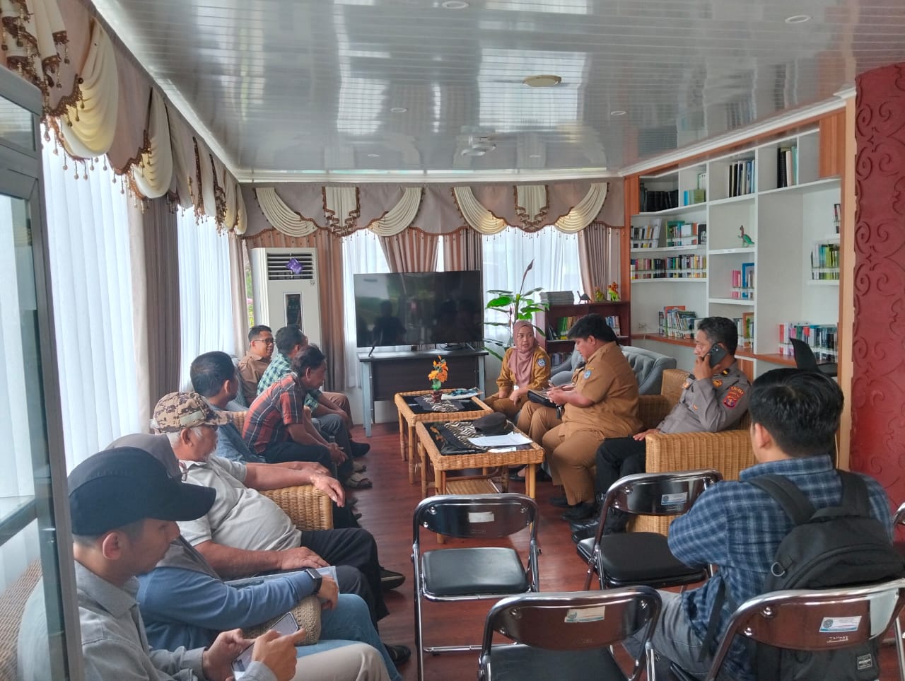 Proyek Turap Sungai Bontang Kacau, Lahan yang Dipakai Ternyata Masih Sengketa