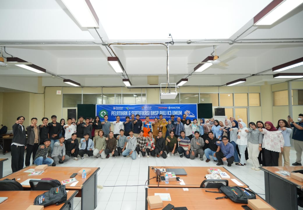 Pupuk Kaltim Kembali Gelar Sertifikasi K3 Umum Gratis Bagi 50 Warga Bontang