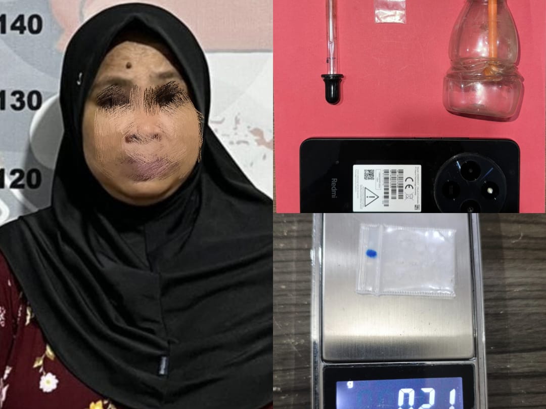 Cari Penghasilan Tambahan, IRT di Kaltim Nekat Jual Sabu