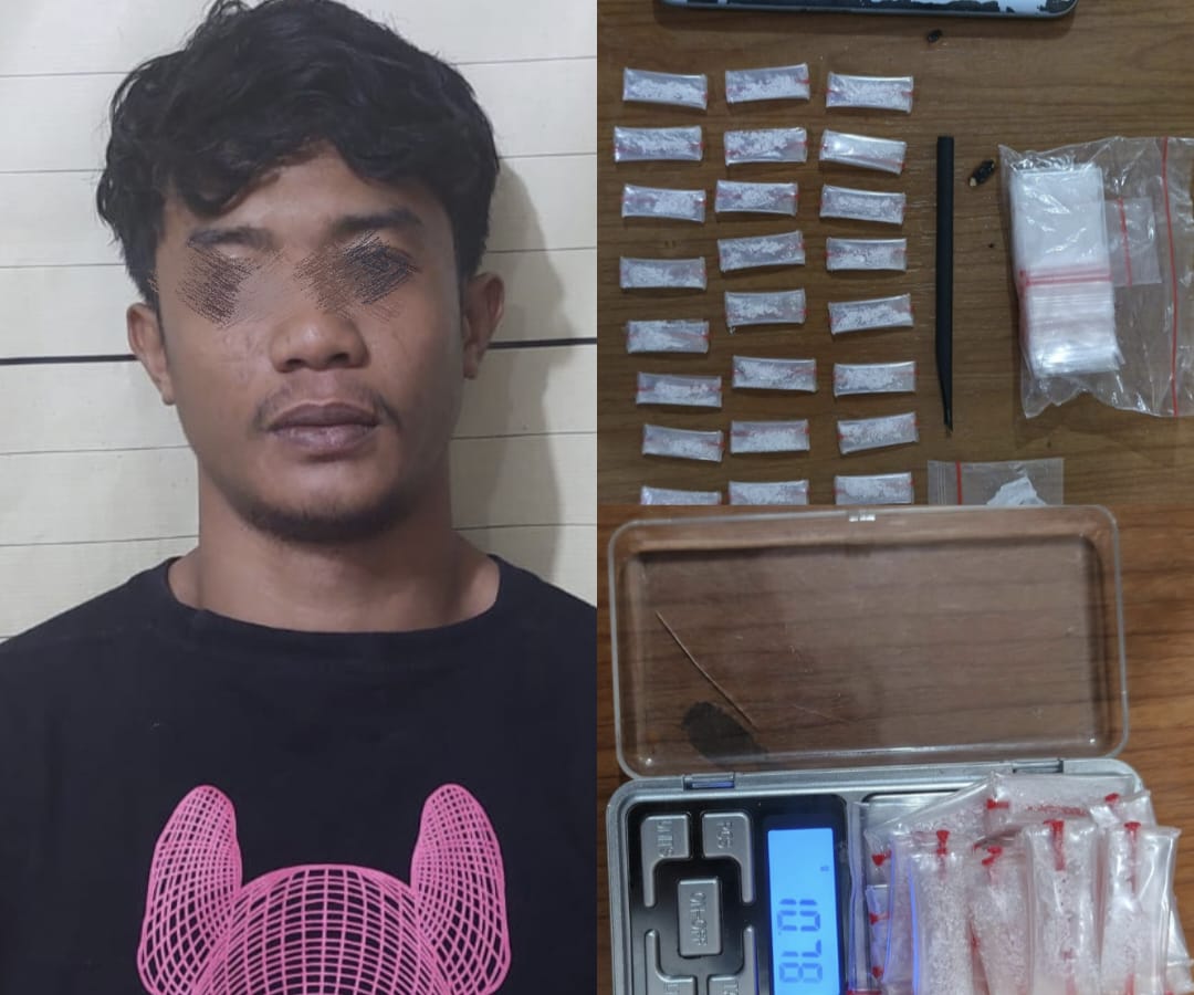 Pengedar Narkoba Kembali Tertangkap di Bontang, Polisi Sita 10 Gram Sabu-Sabu