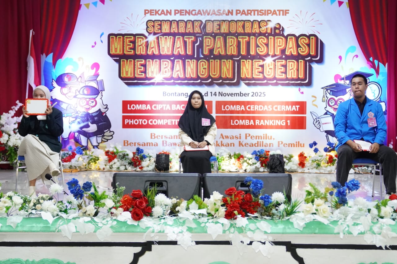 Ernawati Juara Ranking 1, Bawaslu Bontang Dorong Mahasiswa Kian Melek Demokrasi