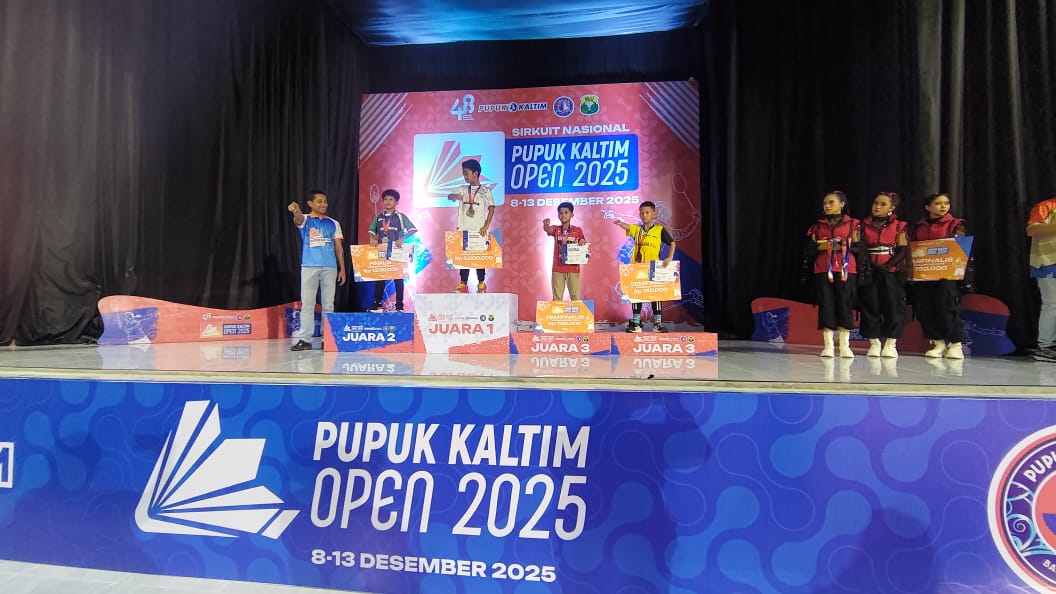 PKT Open 2025 Ditutup, Bontang Cetak Sejarah Tuan Rumah Turnamen Bulutangkis Nasional