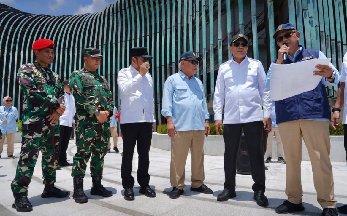 Menkopolkam Tinjau Progres Pembangunan Ibu Kota Nusantara