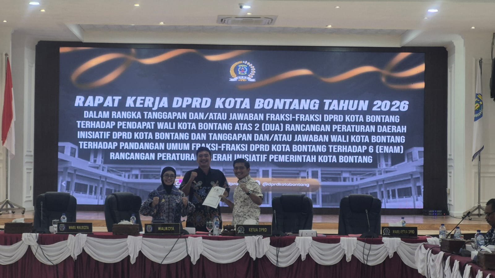 Fraksi Gerindra Dukung Penyempurnaan Materi Dua Raperda Inisiatif DPRD Bontang