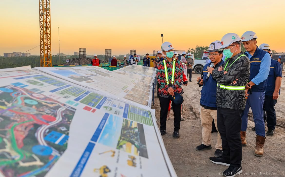 Progres Pembangunan Gedung MK di IKN Capai 12,41 Persen