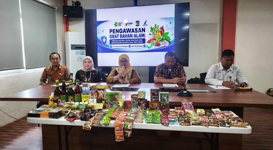 BPOM Bongkar Peredaran Jamu Ber-BKO di Balikpapan, Produsen Diburu