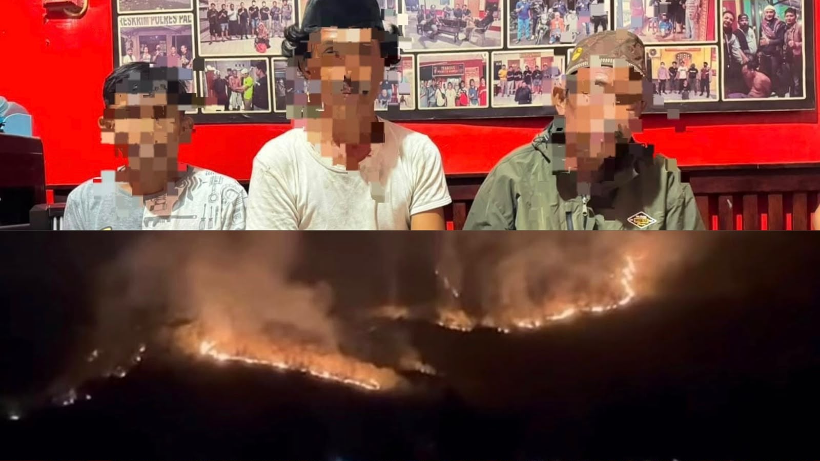 Karhutla Marak di Mamuju, Polresta Amankan 3 Terduga Pelaku Pembakaran