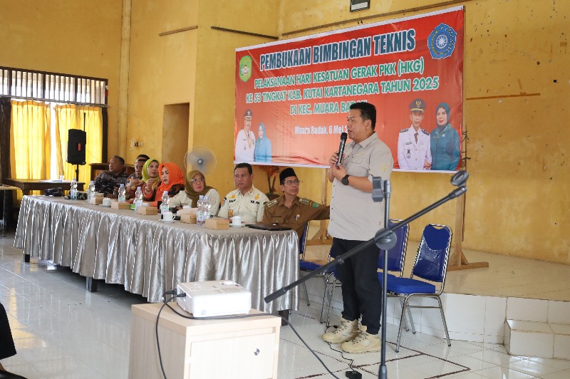 Rakor Hari Kesatuan Gerak PKK Kabupaten Kukar HKG PKK Berlokasi di Kecamatan Muara Badak