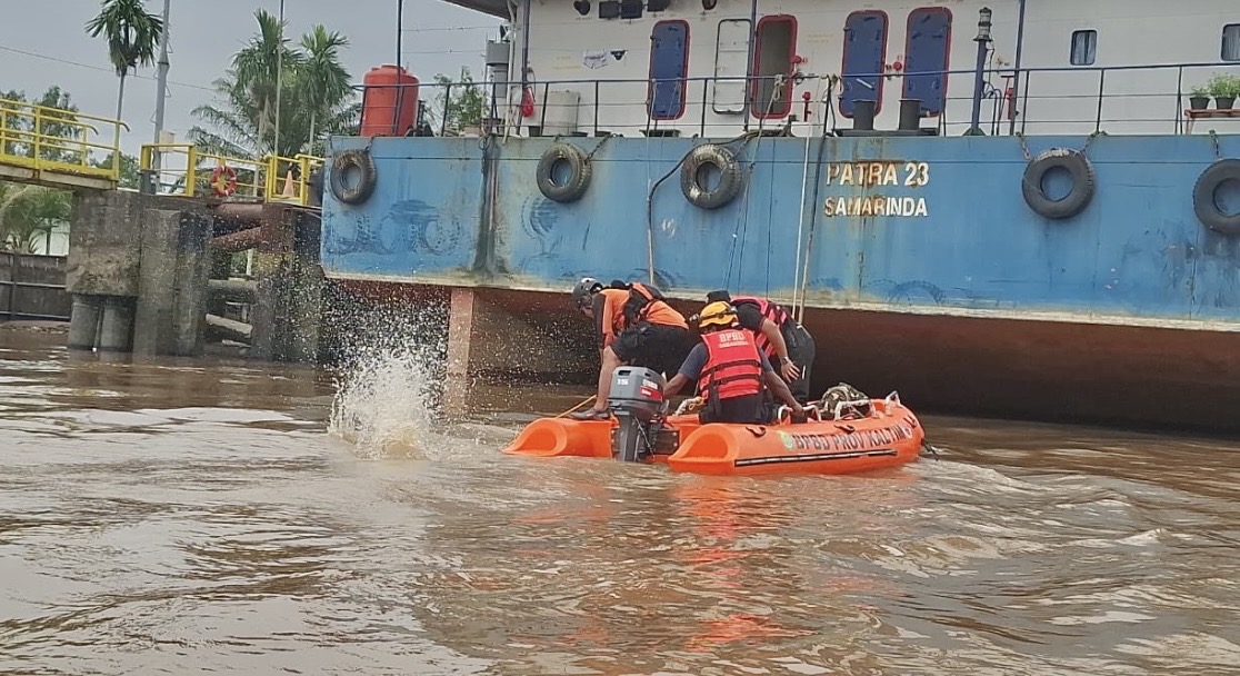 4 Karyawan Tenggelam di Sungai Mahakam, 1 Orang Masih dalam Pencarian