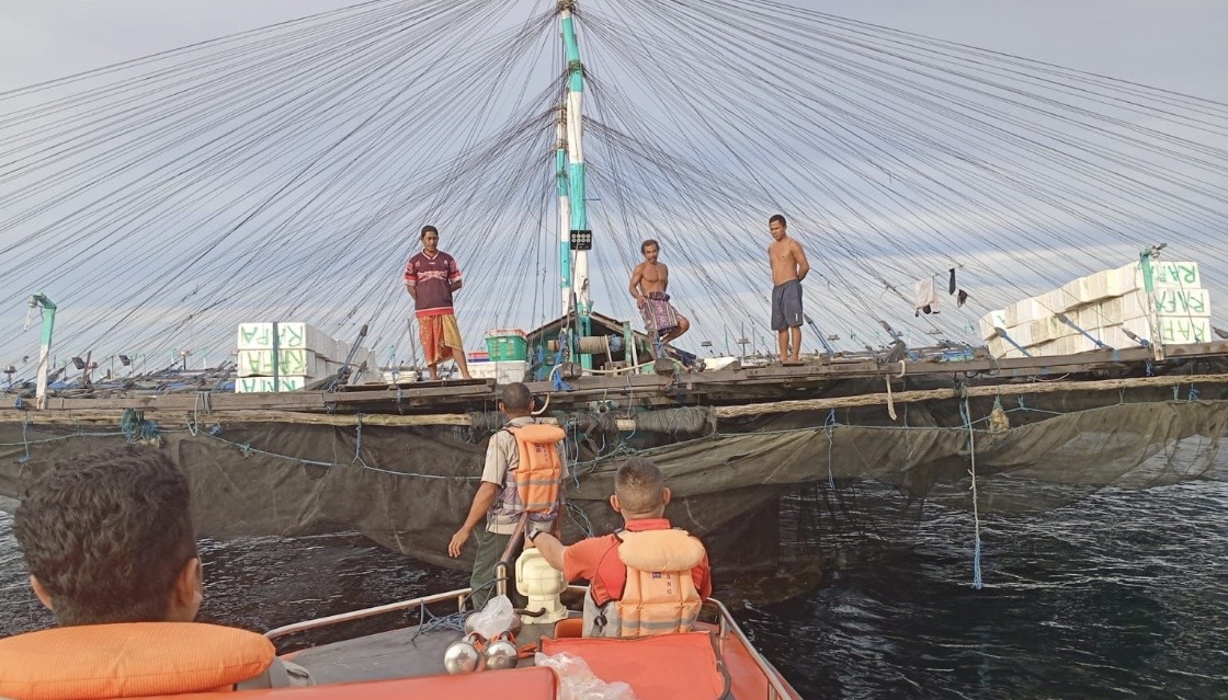 Kapal Hanyut di Perairan Bontang, Satu Nelayan Dalam Pencarian