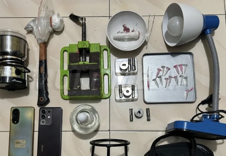 Polisi Bongkar Pabrik Ekstasi di Kota Samarinda