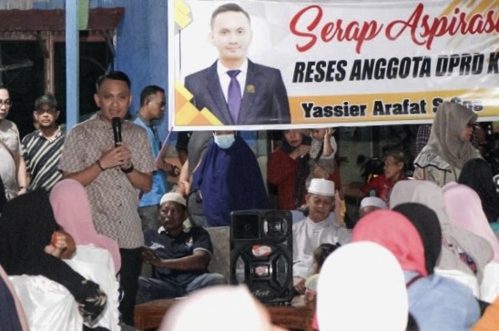 Reses Yassier Arafat, Warga Minta Penerangan Jalan dan CCTV