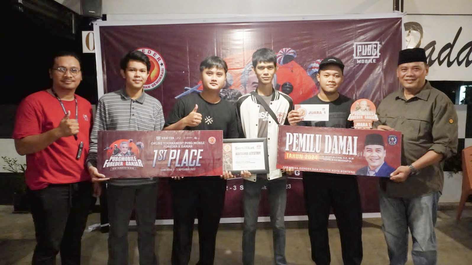 Gelar Turnamen PUBG Mobile, Foreder Bontang Gandeng Komunitas Anak Muda