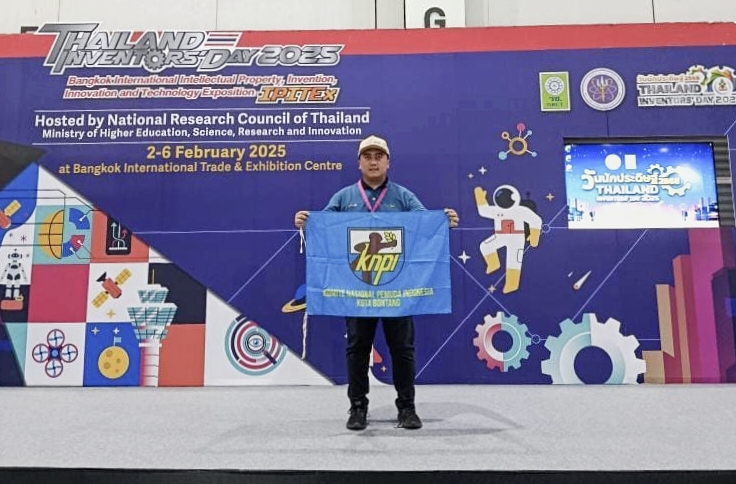 KNPI Bontang Berangkatkan Delegasi ke Ajang Inovasi Internasional IPITEX 2025 di Thailand
