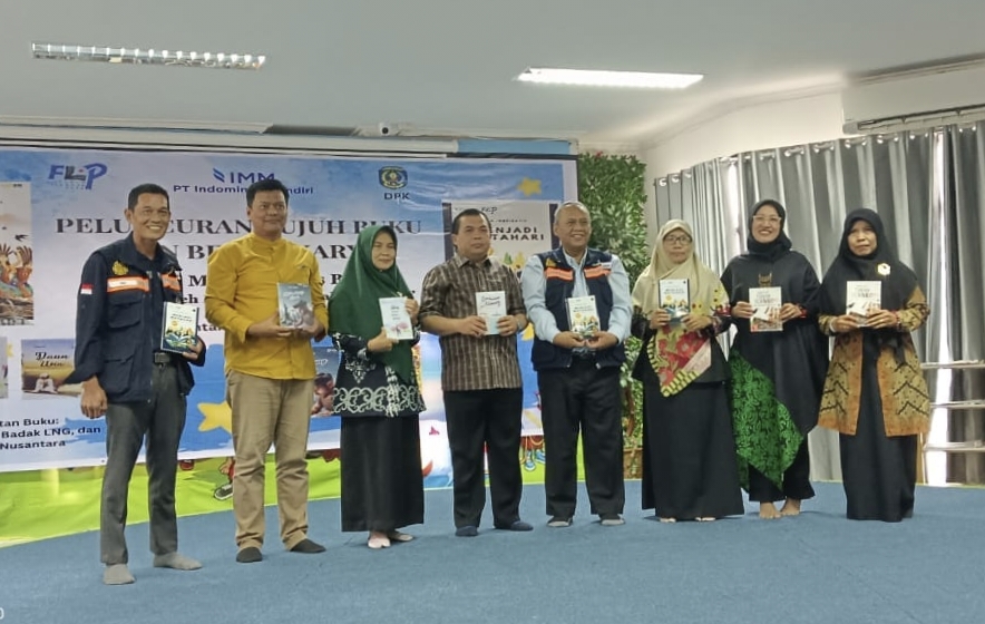Wakil Wali Kota Bontang Hadiri Peluncuran 7 Buku dan Bedah Karya, Dukung Kemajuan Literasi Daerah