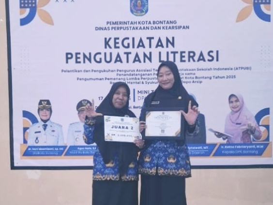 SDN 013 Bontang Selatan Sabet Juara II Lomba Perpustakaan se-Kota Bontang