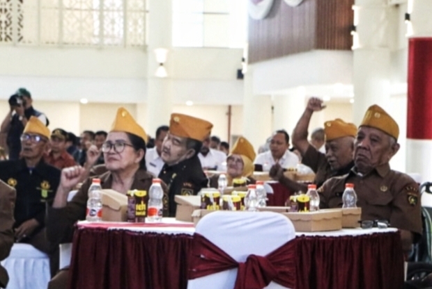 Pesan Menggetarkan Veteran di Harvetnas 2025 Kaltim: Jangan Nodai Kehormatan Bangsa