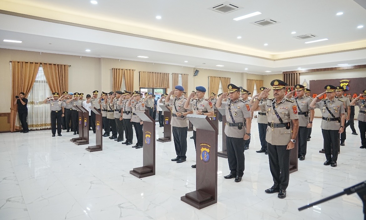 Polda Kaltim Lakukan Mutasi Besar-besaran