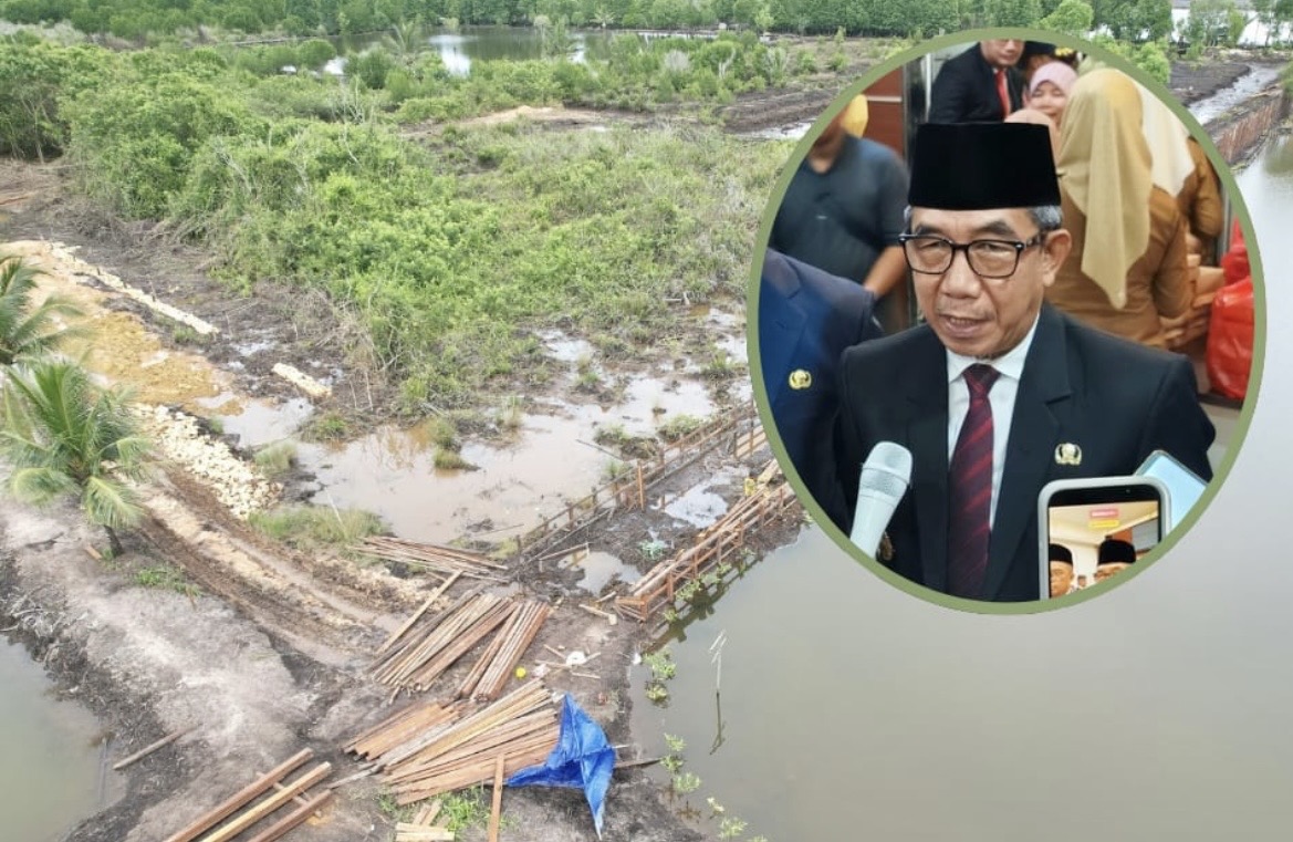 Proyek Irigasi Rp3,8 Miliar Diduga Masuk Kawasan TNK, Bupati Kutim Mengaku Belum Tahu
