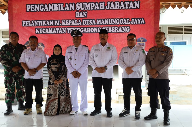 Pelantikan Pejabat Kepala Desa Berlokasi di Kecamatan Tenggarong