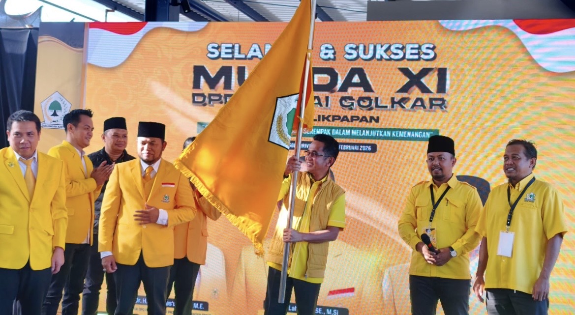 Rahmad Mas�ud Kembali Terpilih Jadi Ketua Golkar Balikpapan untuk Ketiga Kalinya