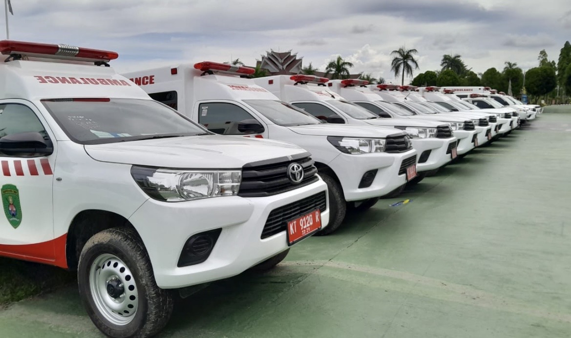 Isu Rp9 Miliar 1 Ambulans Dibantah, Pemkab Kutim Sampaikan 40 Unit Telah Disalurkan