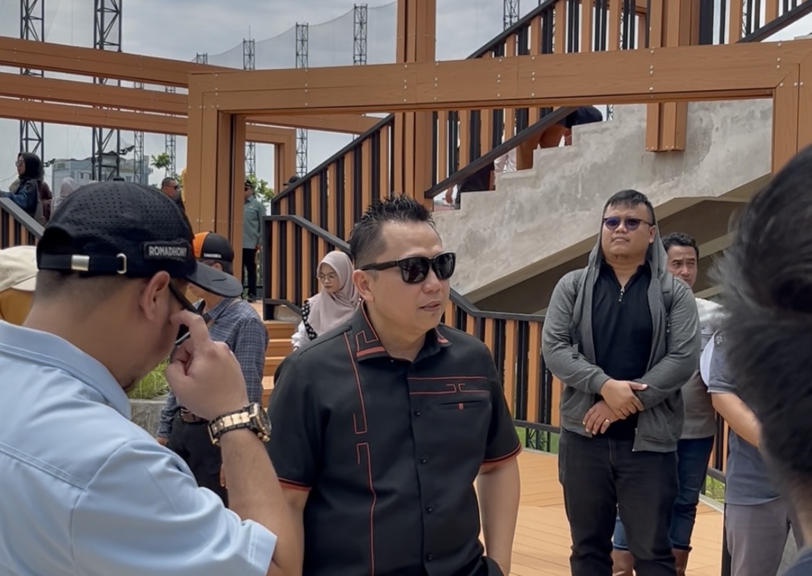 Legislator Samarinda Lakukan Sidak di Proyek Taman Balai Kota