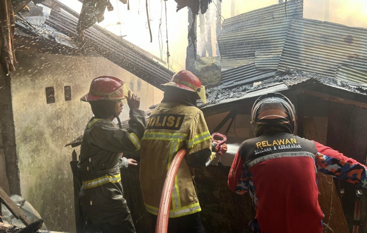 Kebakaran di Balikpapan, 4 Rumah Terdampak