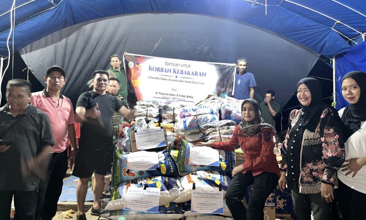 109 KK Kehilangan Rumah, Kebakaran di Batu Timbau Kutim Sisakan Duka dan Harapan di Pengungsian