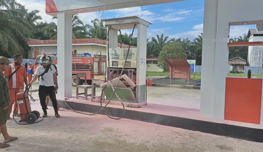 Ledakan di SPBU Muara Wahau Kutim, Pompa BBM Rusak dan Layanan Pertalite-Pertamax Terganggu