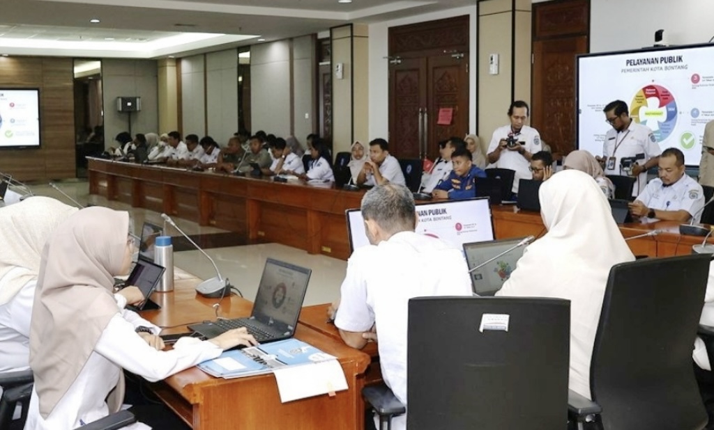DPMPTSP Bontang Hadiri Pelatihan Pengelolaan Pengaduan Pelayanan Publik
