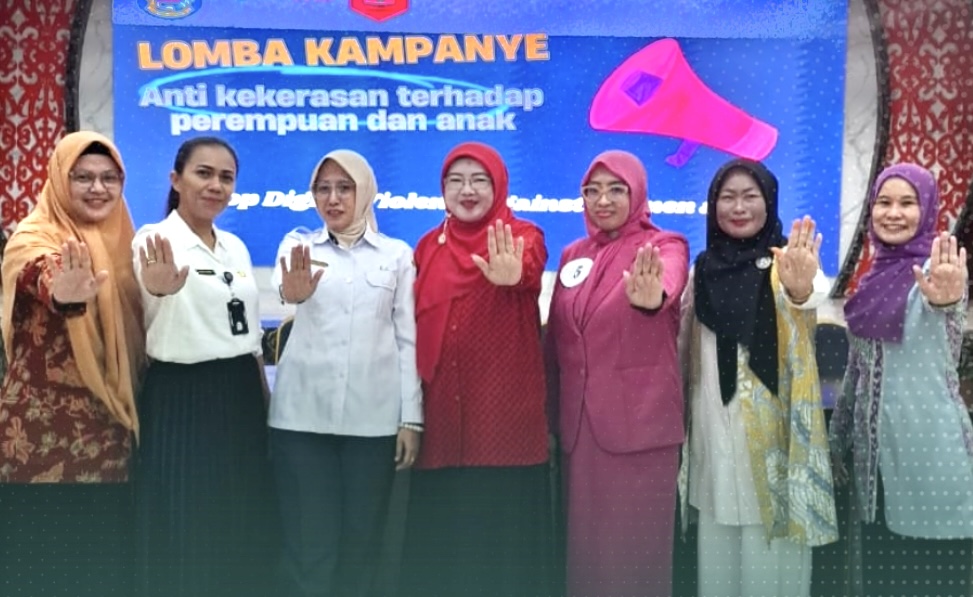 DWP DPMPTSP Kota Bontang Ikuti Lomba Kampanye Anti Kekerasan terhadap Perempuan dan Anak