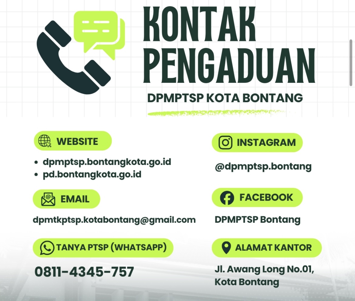 Dorong Transparansi, DPMPTSP Kota Bontang Perkuat Kanal Pengaduan Resmi