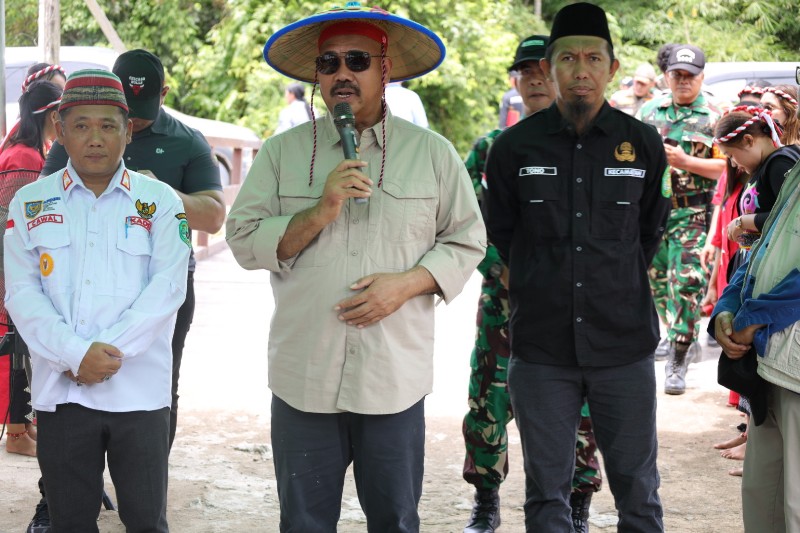 3 Fasilitas Diresmikan di Desa Genting Tanah