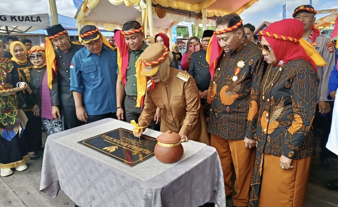 Pelataran Bontang Kuala Diresmikan, Telan Anggaran Rp17 Miliar