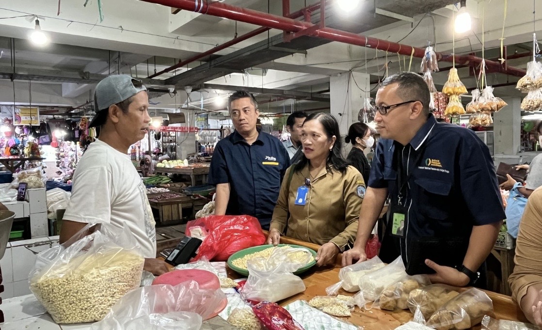 Badan Pangan Nasional Sidak Harga di Pasar Tamrin Bontang, Berikut Temuannya