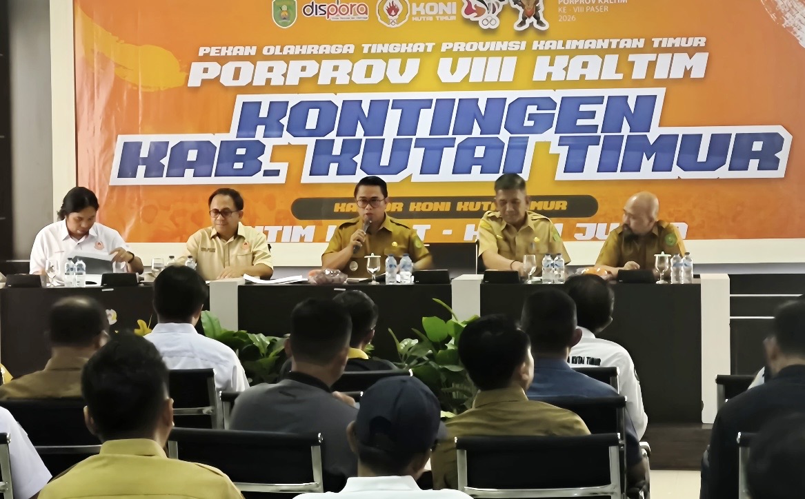 Dipimpin Mahyunadi, Kontingen Kutim Mulai Matangkan Strategi Kejar Tiga Besar PORPROV