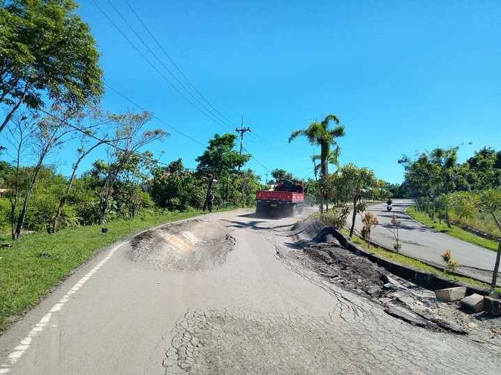 Ketua DPRD Kembali Soroti Jalan di Bontang Lestari