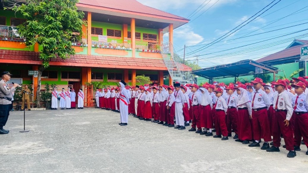 Polres Bontang Edukasi Siswa Bahaya Bullying