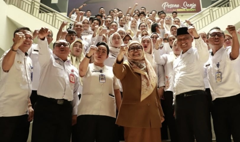 Neni Moerniaeni Sidak ASN Hari Pertama Kerja, Tegaskan Disiplin Pasca Lebaran