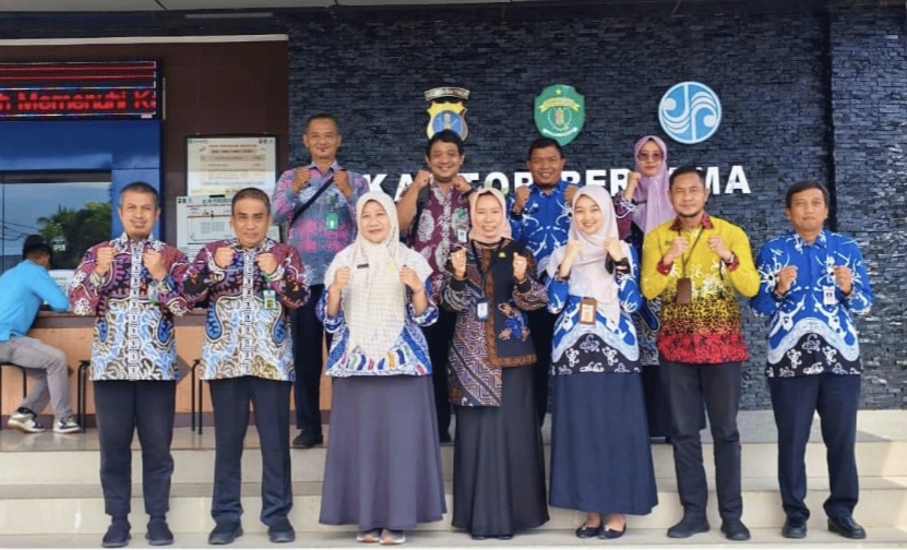 Bapenda Bontang Koordinasi dengan Samsat, Bahas Optimalisasi Penerimaan Opsen PKB