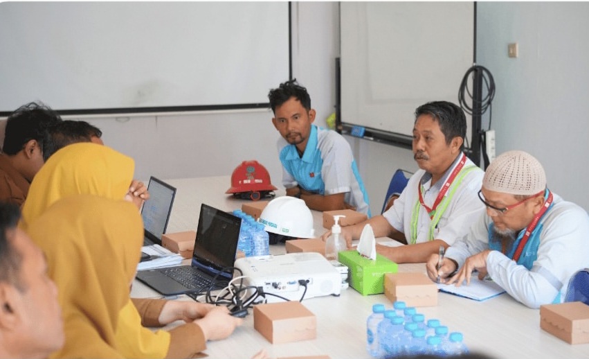Bapenda Bontang Tinjau Kawasan PT EUP untuk Pemutakhiran Data PBB-P2
