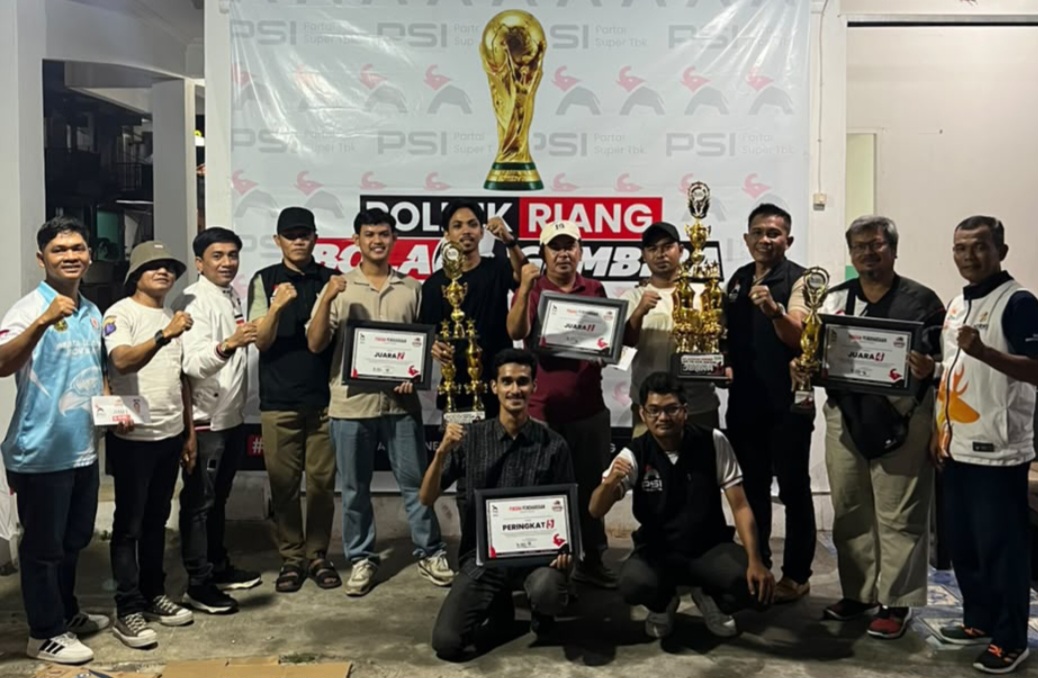 Putra�Agus Sabet Gelar Juara Turnamen Domino PSI Bontang