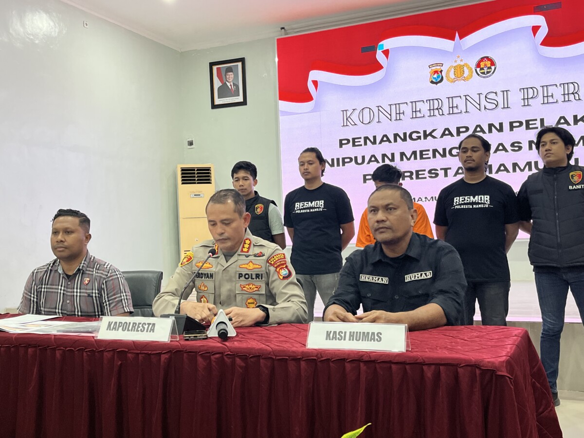 Kabur 10 Hari Aktivis Makelar Kasus Tambang Emas Catut Nama Kapolresta Mamuju Ditangkap Resmob
