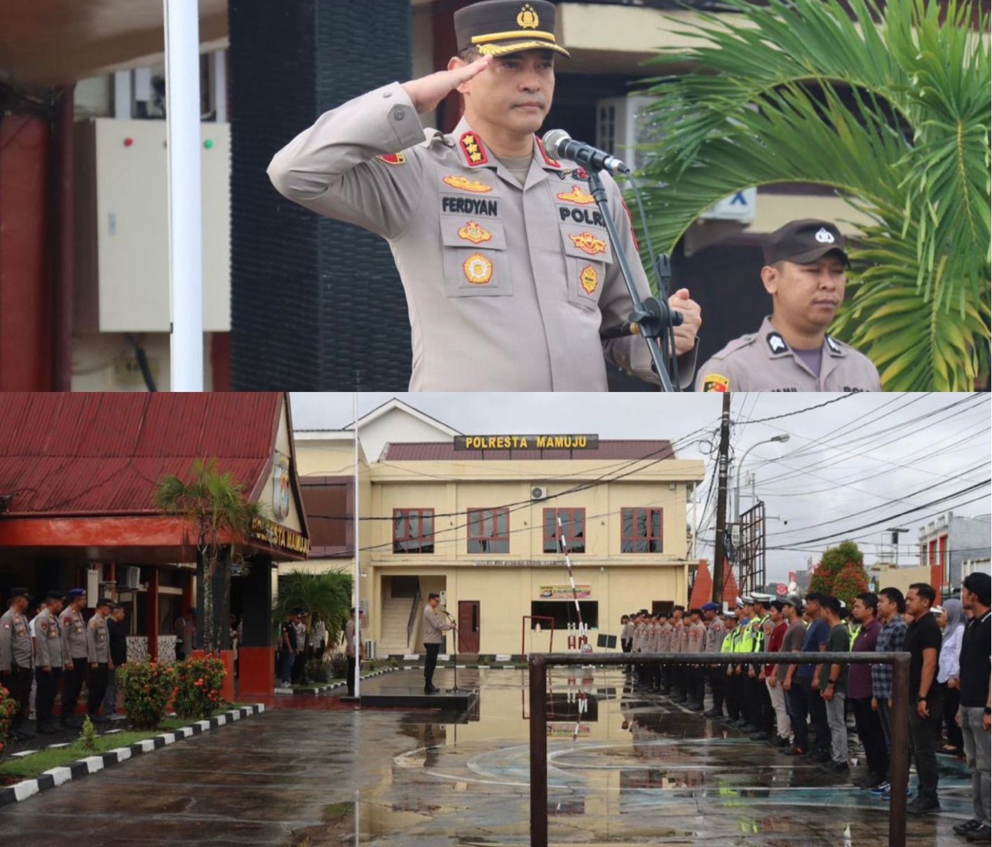 Peringatan Hari Buruh, 160 Personil Polresta Mamuju di Siagakan