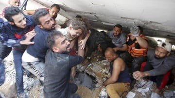 212 Warga Palestina Tewas karena Serangan Roket, Israel 10