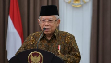 Ma'ruf Amin Minta Tol Langit Dipercepat Agar Papua Go Digital